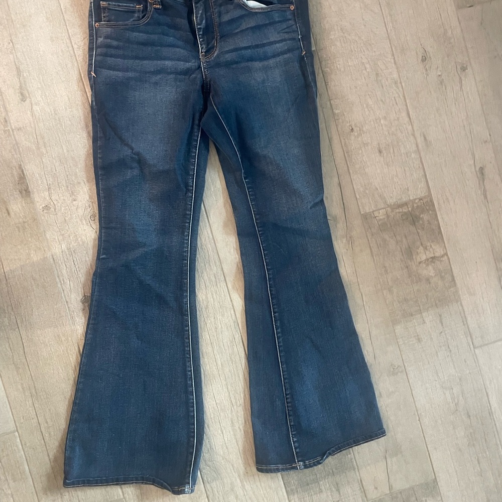 Classic Blue Flared Women's Jeans
